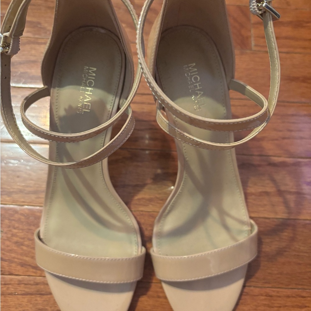 Michael Kors Beige Strappy Heels